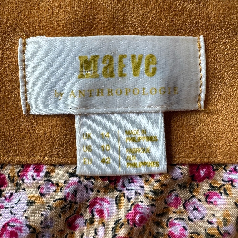 Anthropologie Golden High-Low Skirt - Picture 10 of 14